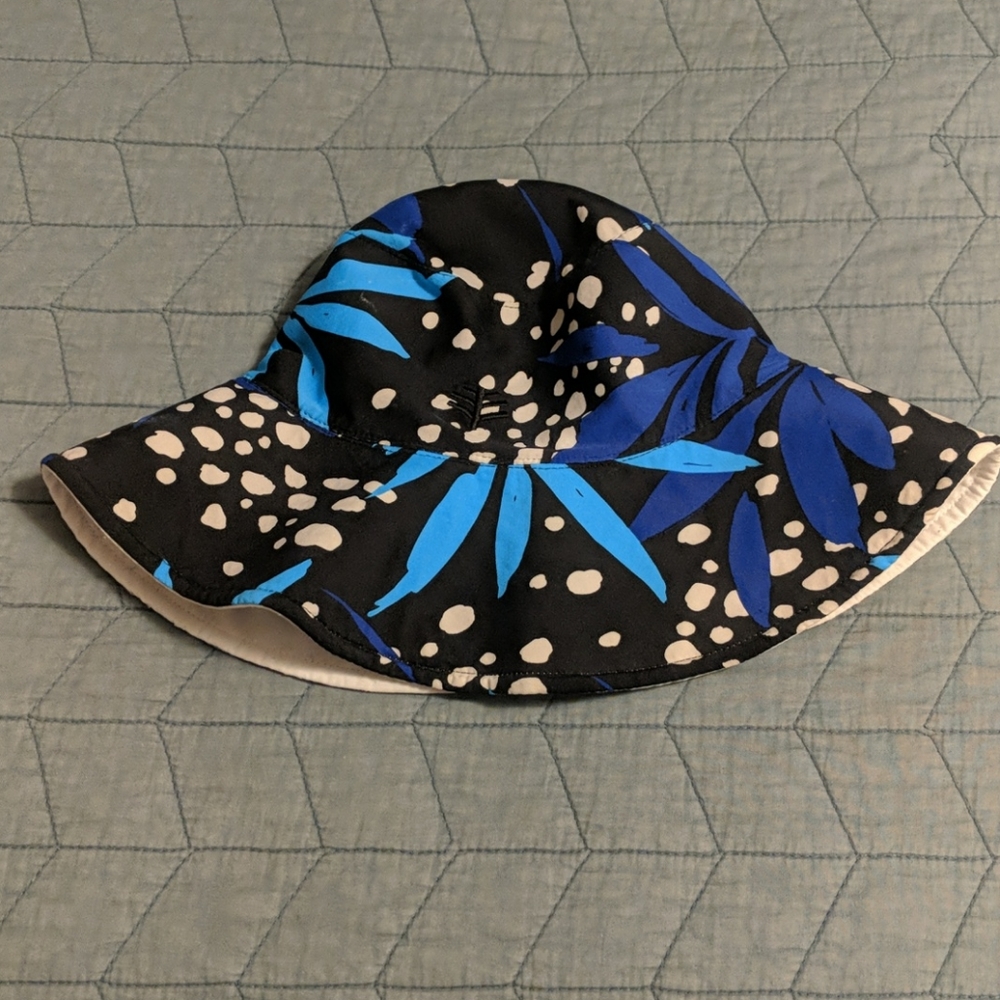 Coolibar Women's Aerial Reversible Pool Hat UPF